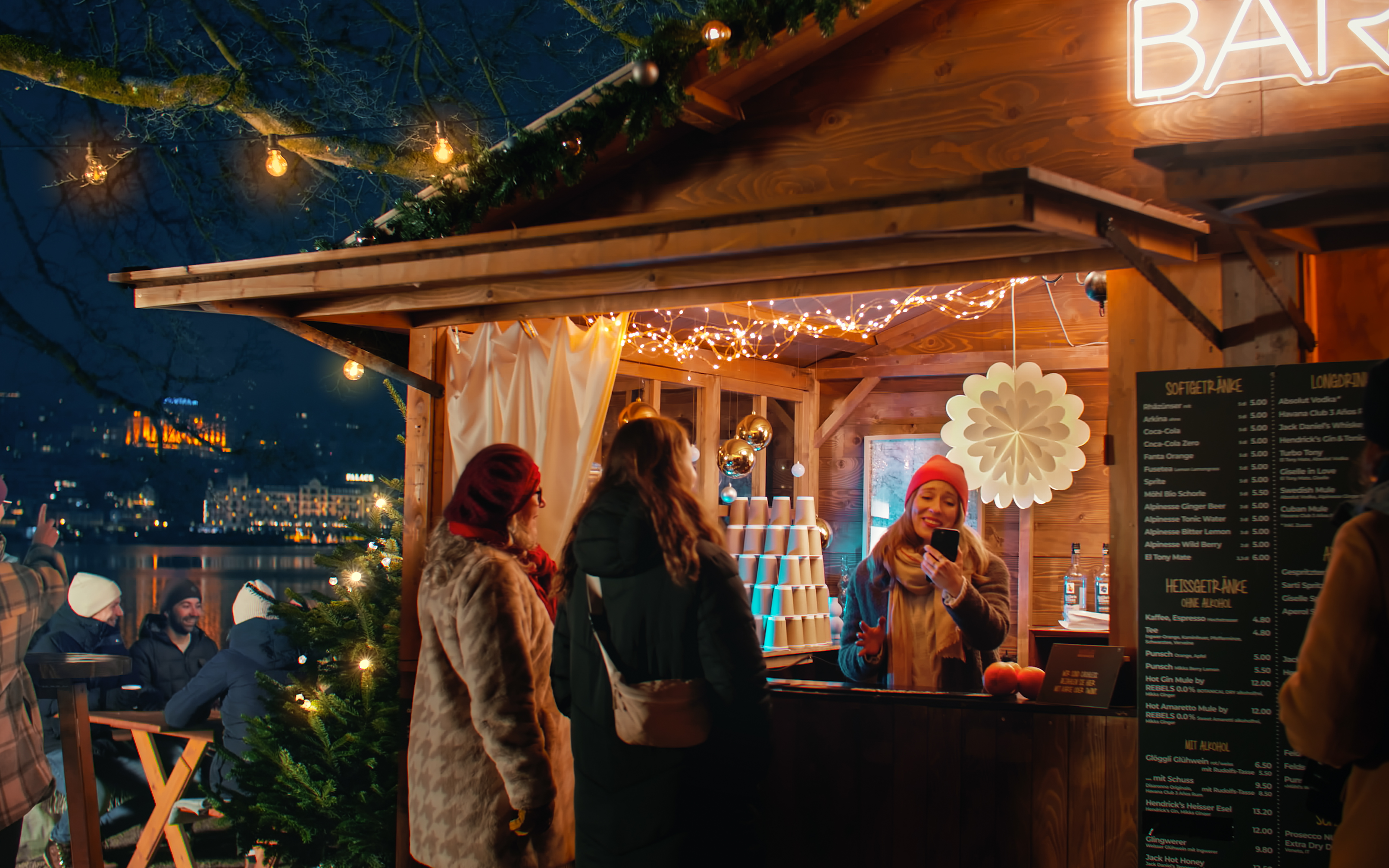 Christmas market in Lucerne