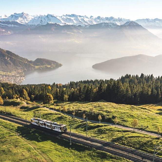 Berge, Bahnen & Abenteuer; das ist die Rigi