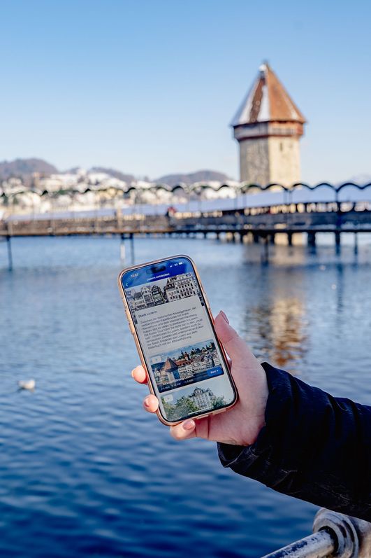 Audio-Guide App Luzern – Die Stadt flexibel und individuell entdecken